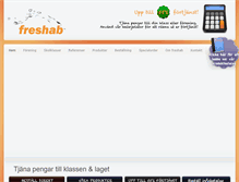 Tablet Screenshot of freshab.se